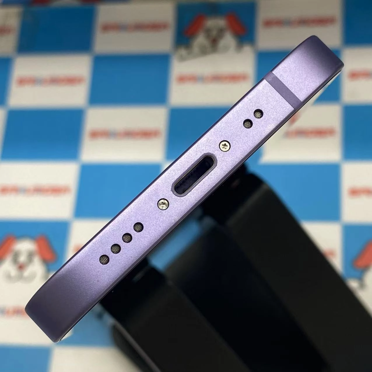 iPhone12 mini 256GB パープル MJQE3J/A SIMロック解除済 au 美品