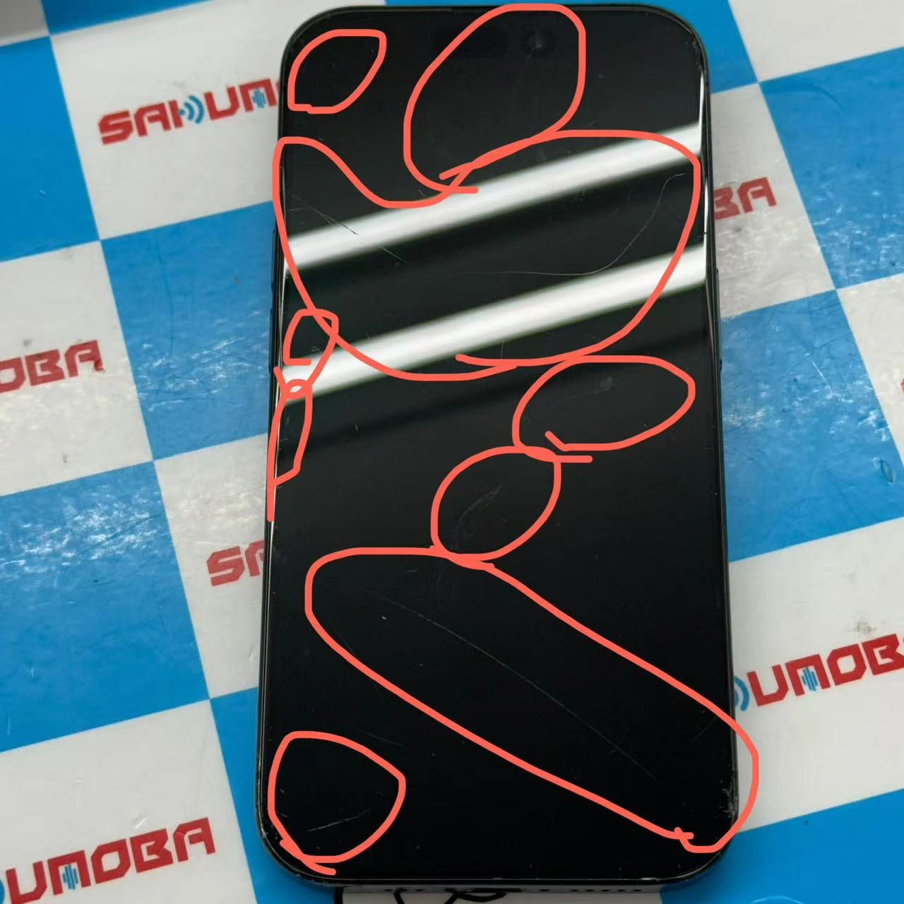 iPhone15 Pro 128GB ブルーチタニウム MTUA3J/A SIMフリー ジャンク品