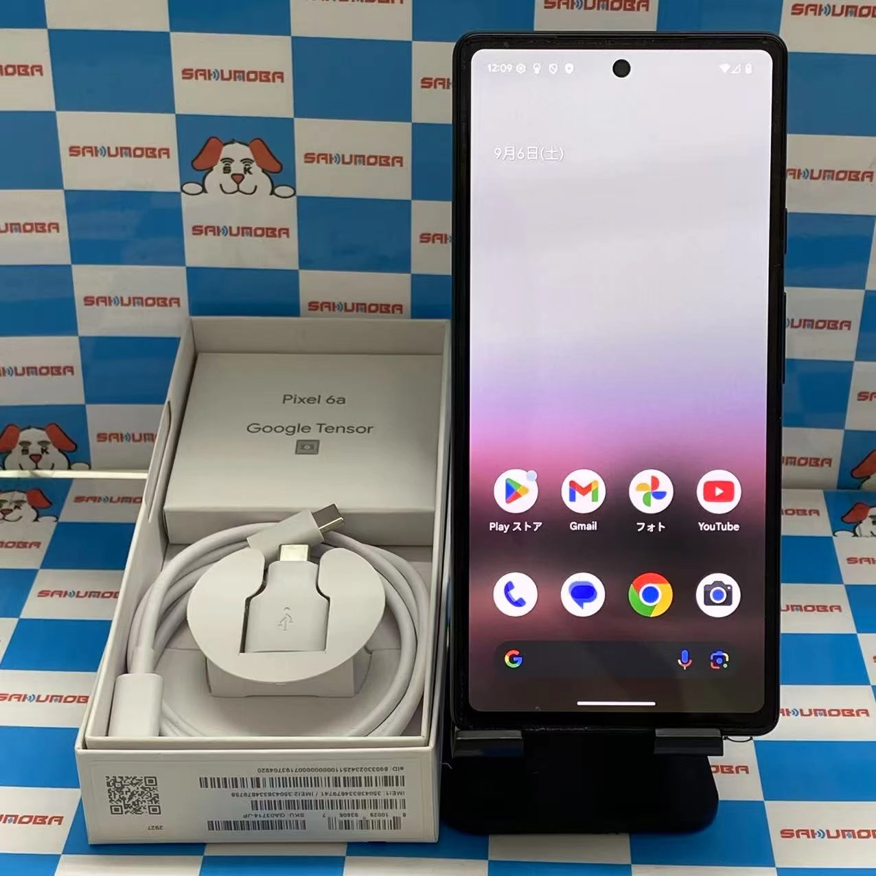 Google Pixel 6a 128GB Charcoal GB17L AU版SIMフリー