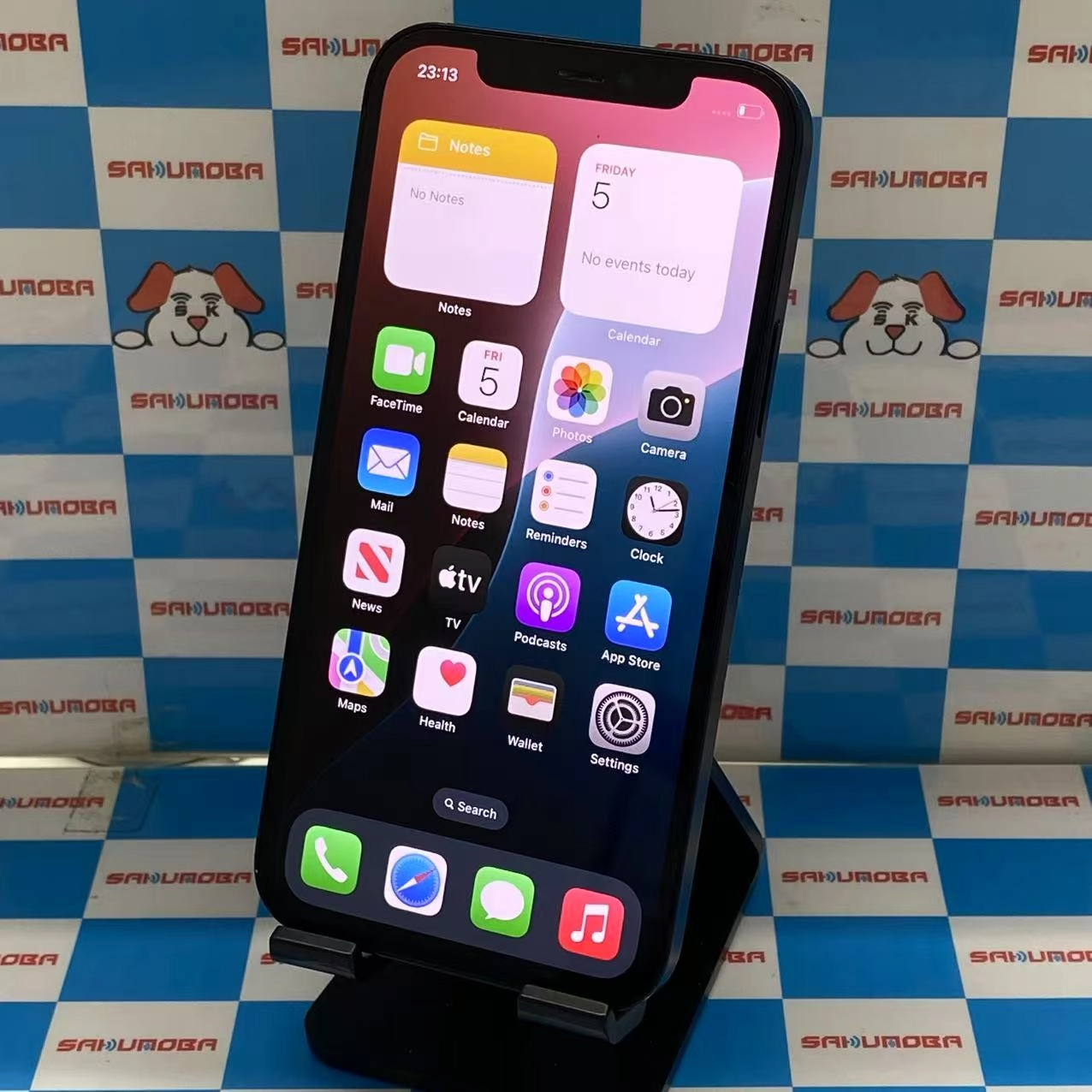 iPhone12 128GB ブラック MGHU3J/A AU版SIMフリー au