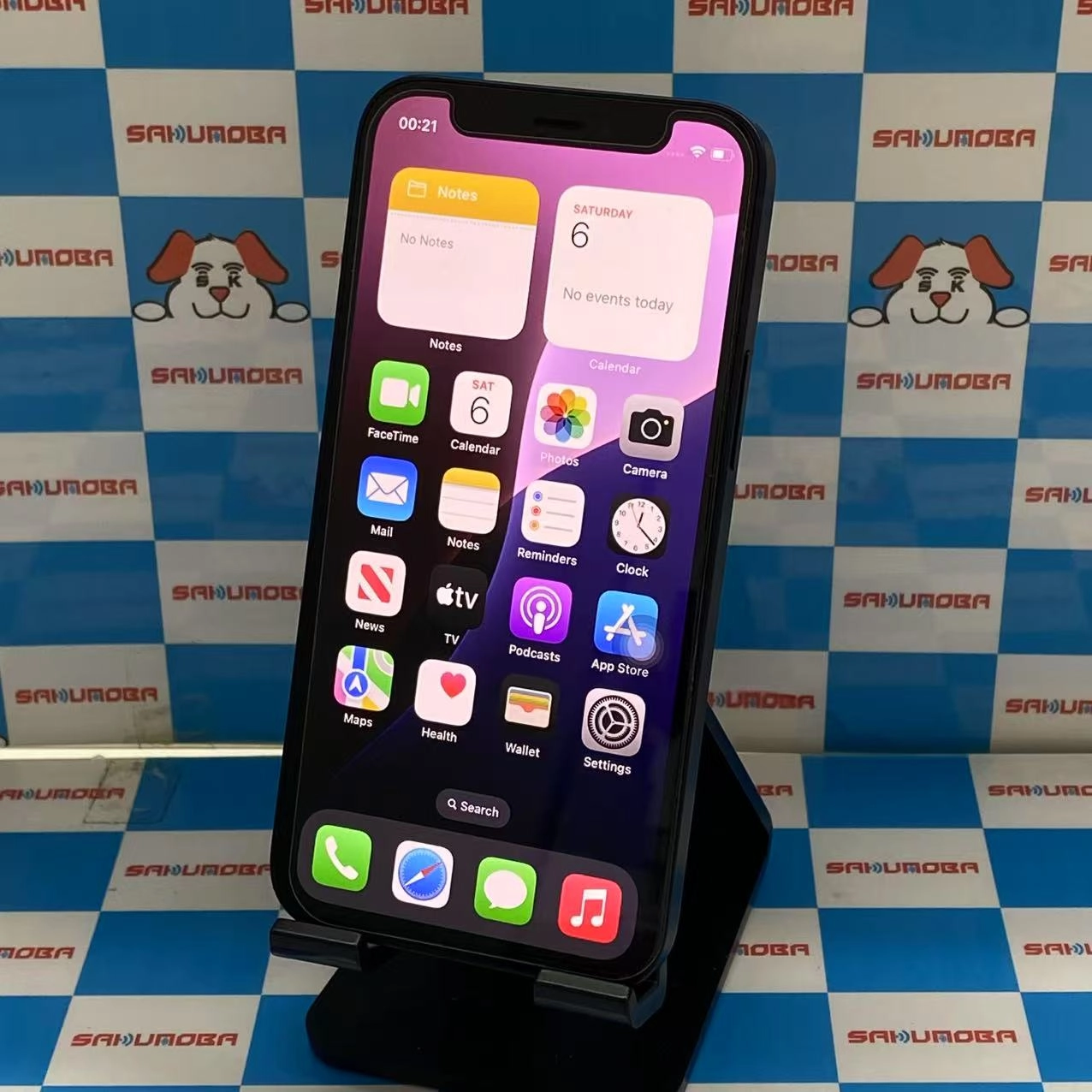 iPhone12 mini 64GB ブラック MGA03J/A SIMロック解除済 SoftBank
