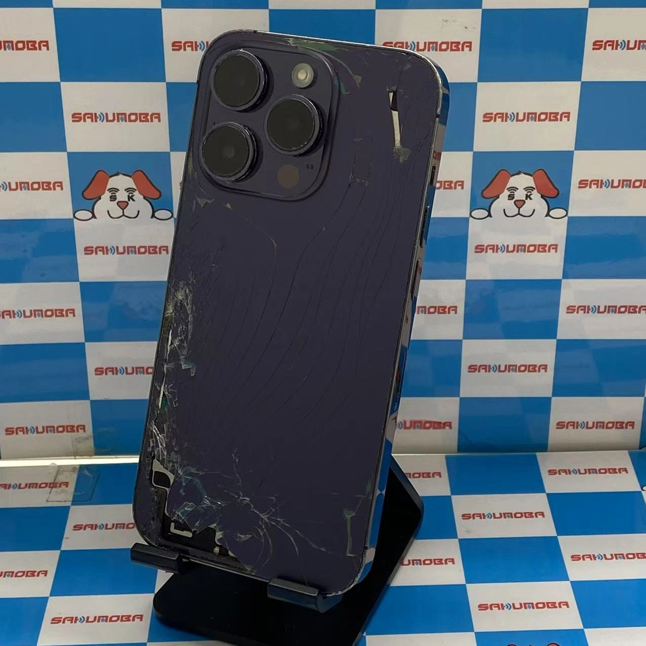 iPhone14 Pro 128GB ディープパープル MQ0F3J/A SoftBank版SIMフリー ジャンク品