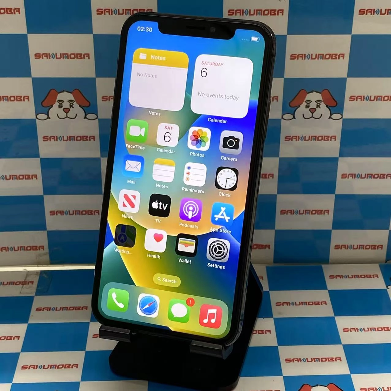 iPhoneX 64GB スペースグレイ MQAX2J/A SoftBank ジャンク品