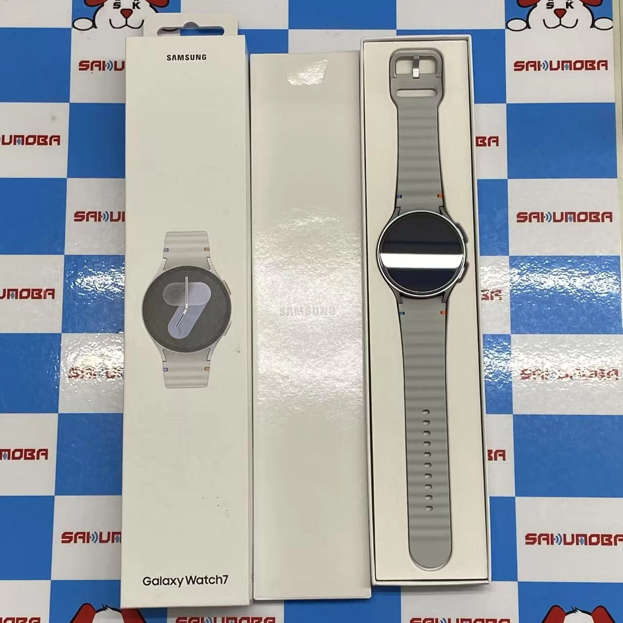 Galaxy Watch 7 44mm  Wi-Fiモデル 32GB シルバー SM-L310Felica 極美品