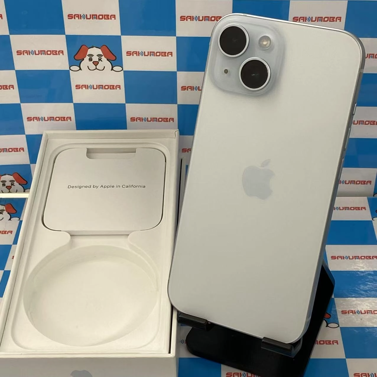iPhone15 128GB ブルー MTML3J/A AU版SIMフリー 極美品