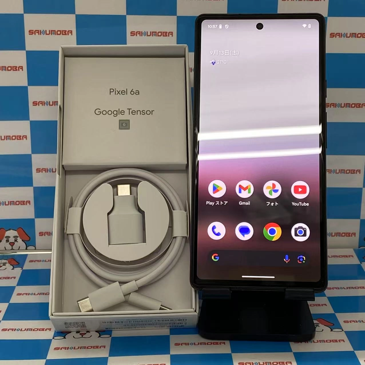 Google Pixel 6a 128GB Chalk GB17L AU版SIMフリー
