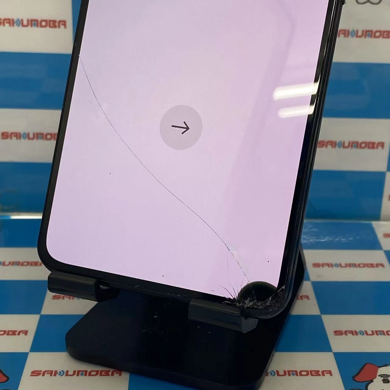 Xiaomi 12T Pro 128GB ブラック 22081212R SIMフリー 画面割れジャンク品