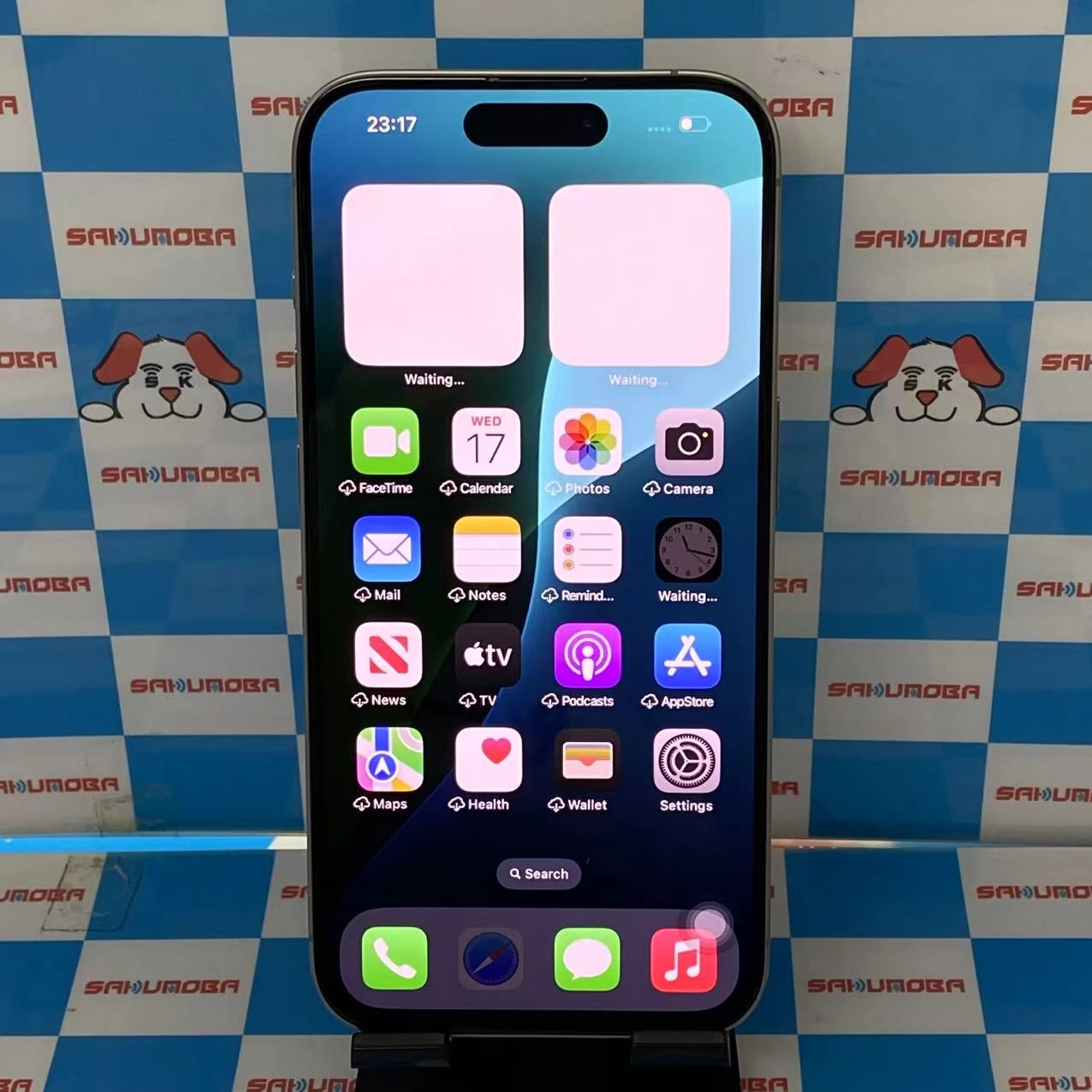 iPhone15 Pro 128GB ナチュラルチタニウム MTU93J/A SoftBank版SIMフリー 美品