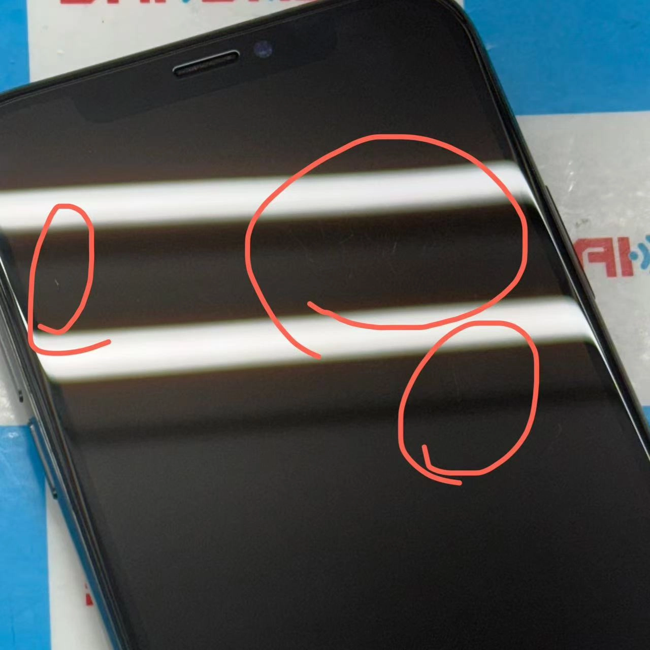 iPhoneX 256GB スペースグレイ MQC12J/A SIMロック解除済 SoftBank ジャンク品