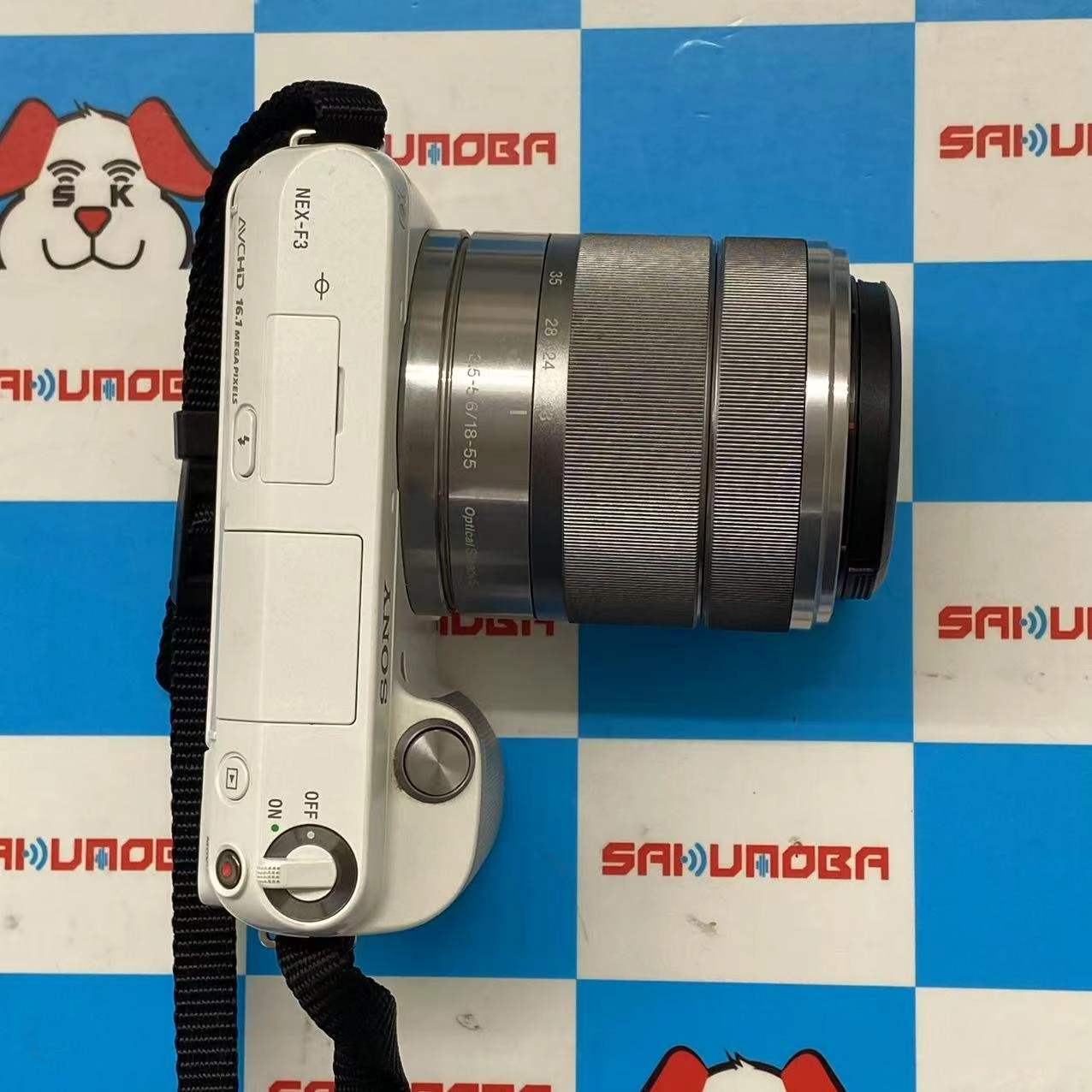 ソニー NEX-F3K ｽﾞｰﾑｷｯﾄ ホワイト 訳あり品