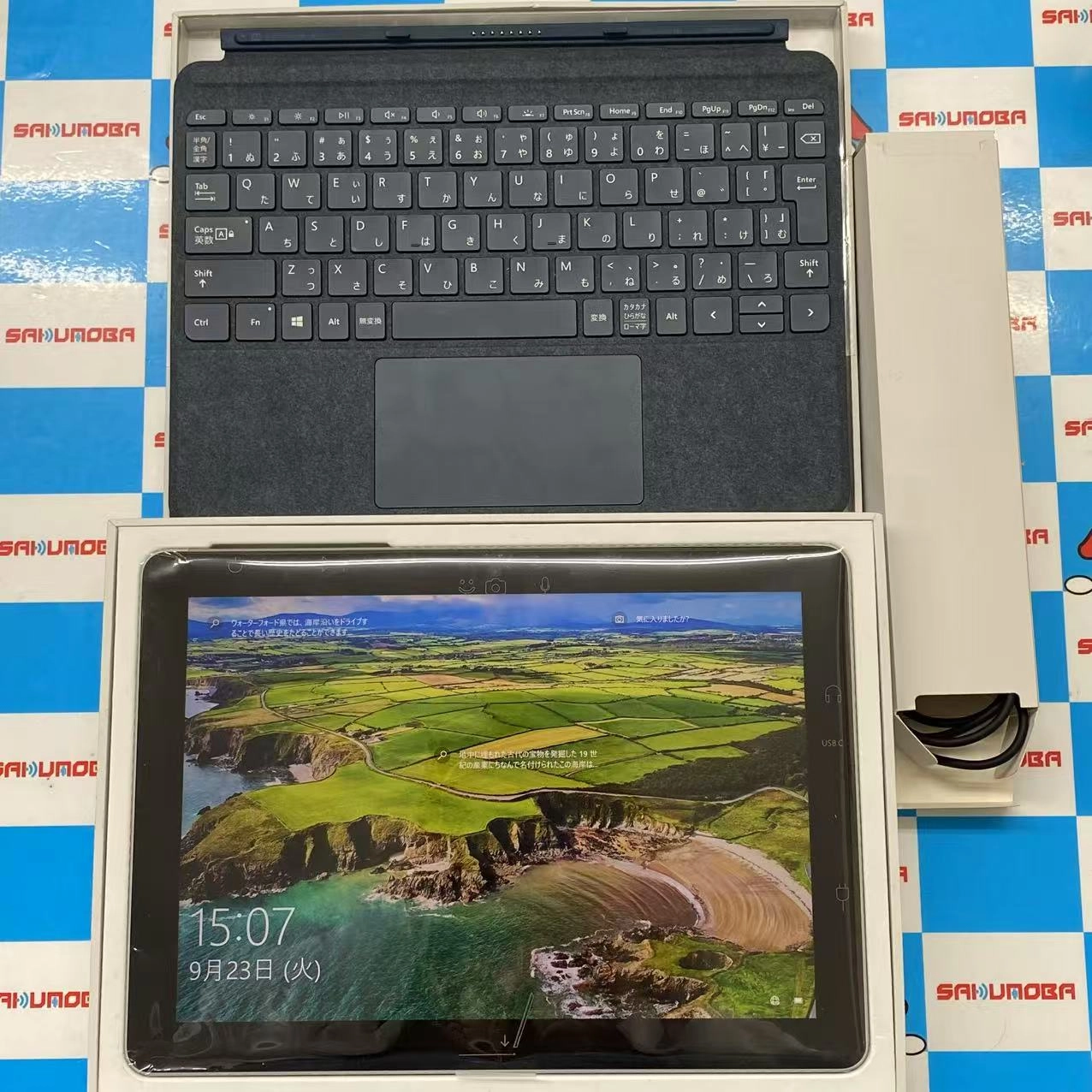Surface Go1 64GB プラチナ MHN-00017 KCS-00039（専用キーボード）あり
