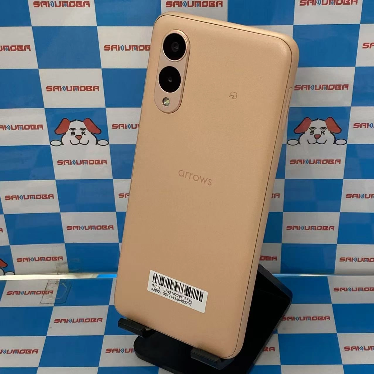 arrows We2 64GB ライトオレンジ F-52E docomo版SIMフリー 極美品