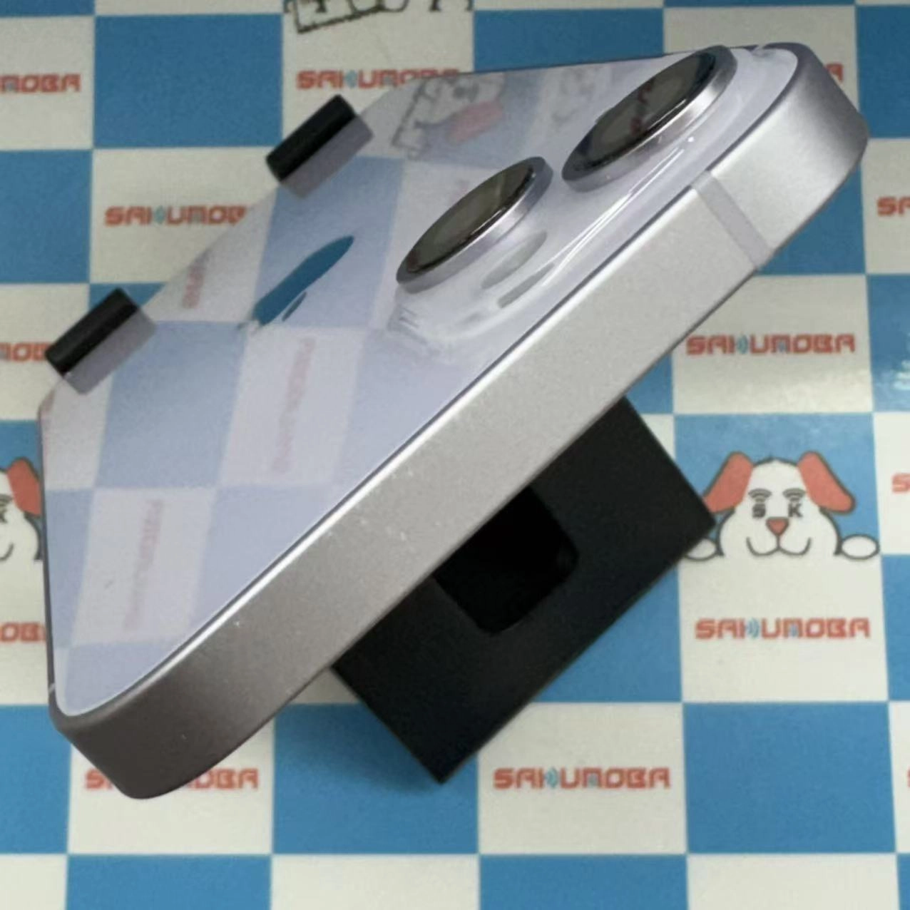 iPhone14 128GB パープル MPUY3J/A SIMロック解除済 au 美品