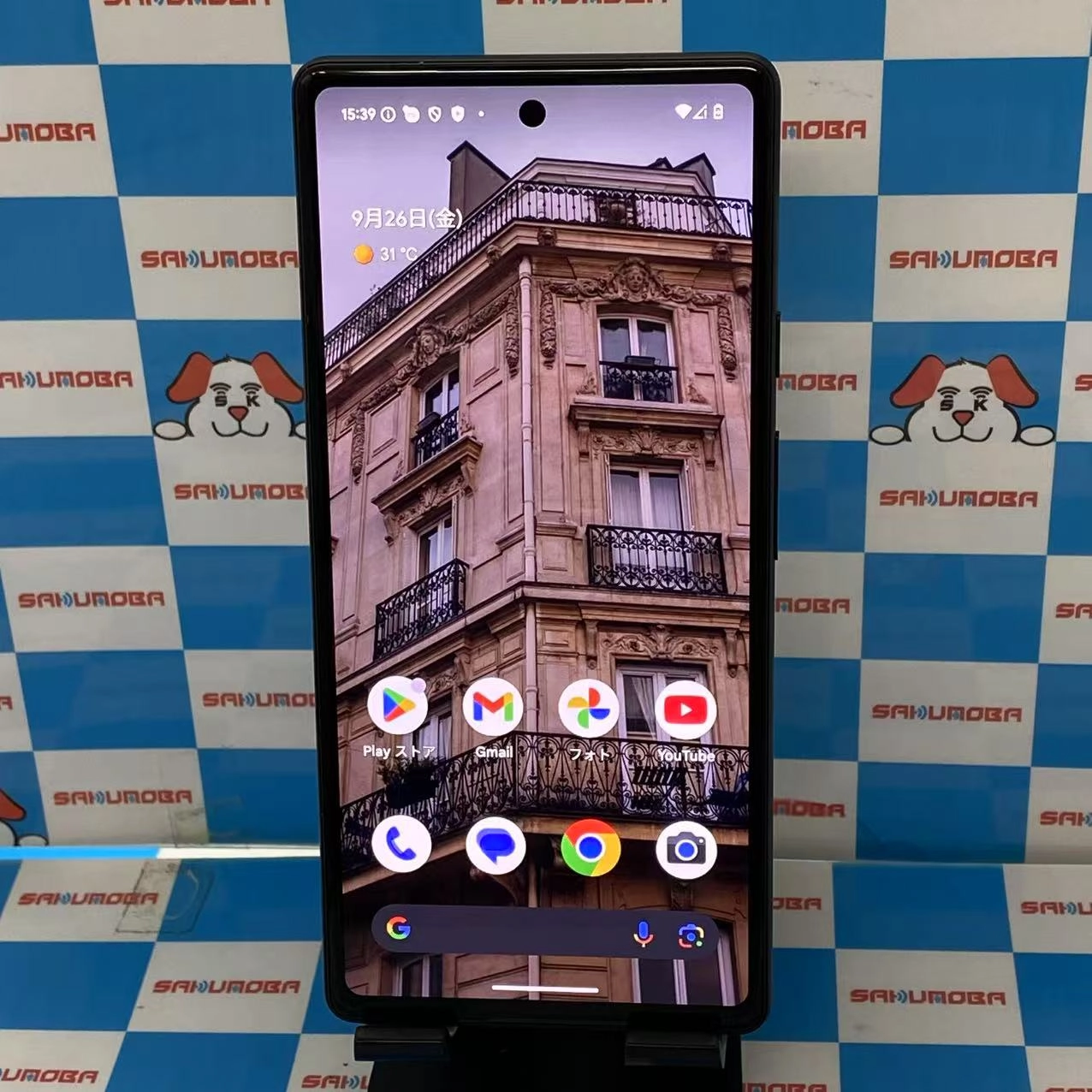 Google Pixel 6a 128GB Chalk GB17L AU版SIMフリー 美品