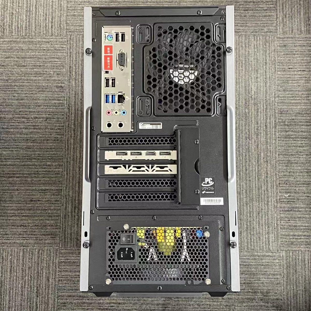 GALLERIA RM5R-66 500GB ガンメタリック SIMロック解除済 SIMフリー 美品