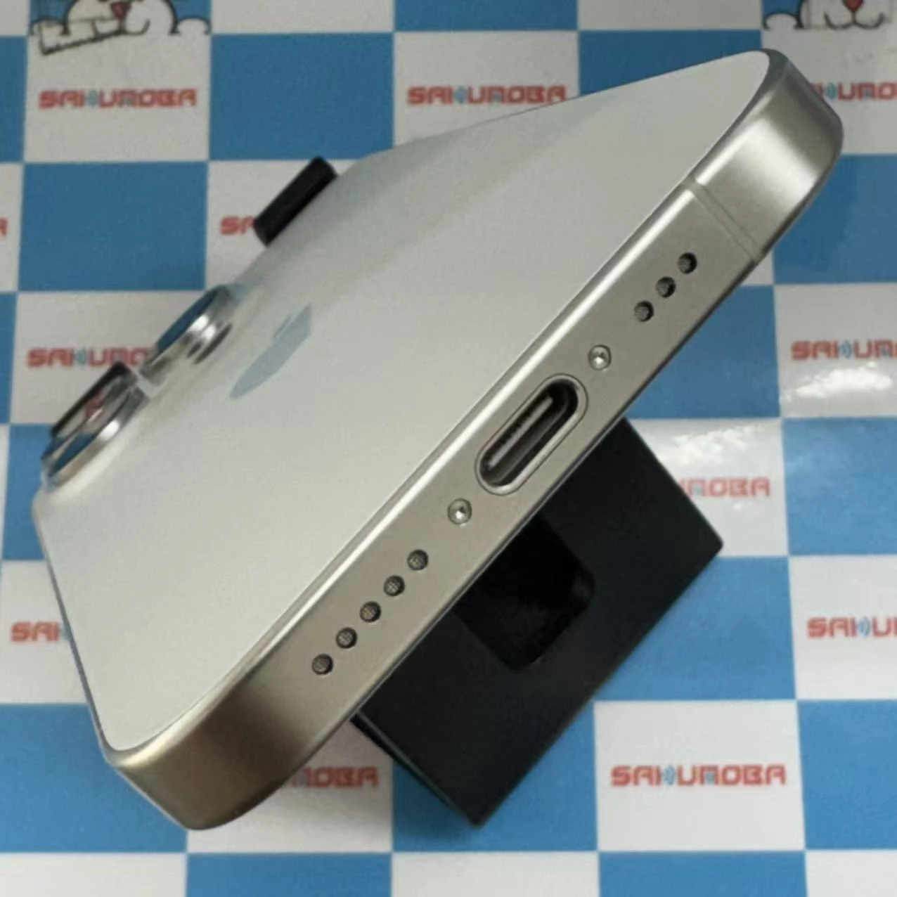 iPhone15 Pro 128GB ホワイトチタニウム MTU83J/A SIMフリー 新品同様