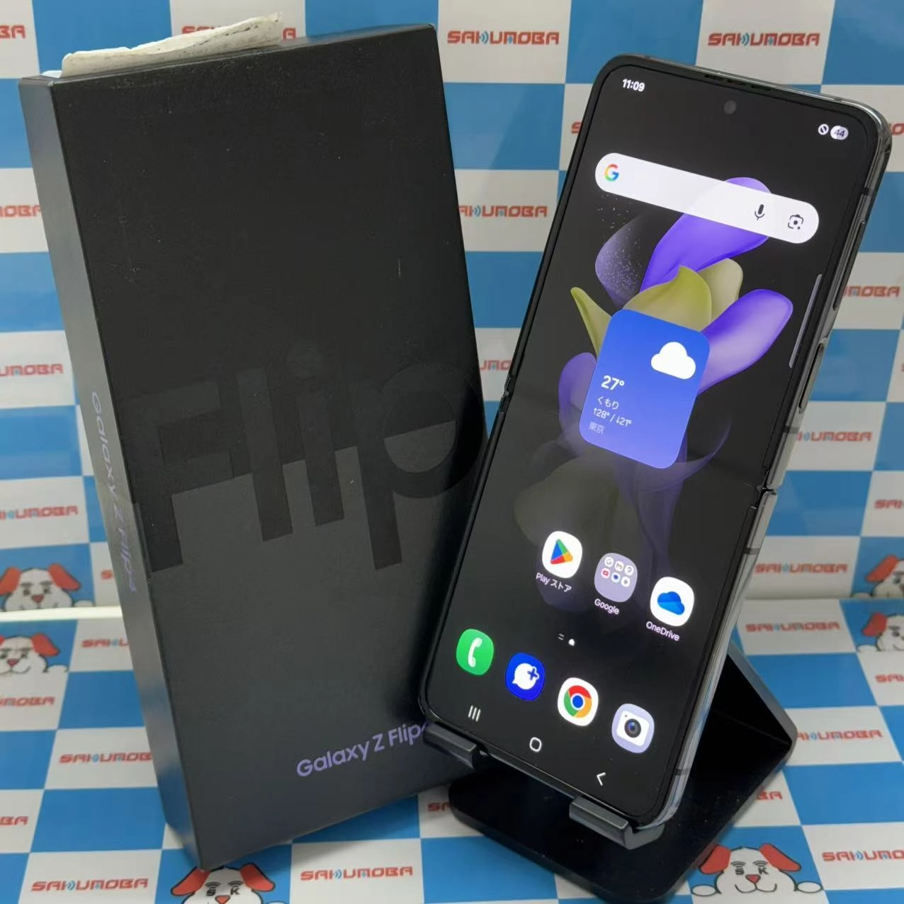 Galaxy Z Flip4 128GB グラファイト SCG17 AU版SIMフリー