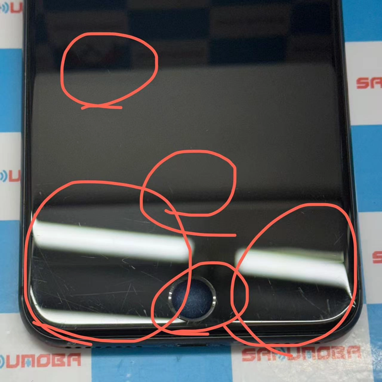 iPhone8 Plus 256GB スペースグレイ MQ9N2J/A SoftBank版SIMフリー ジャンク品