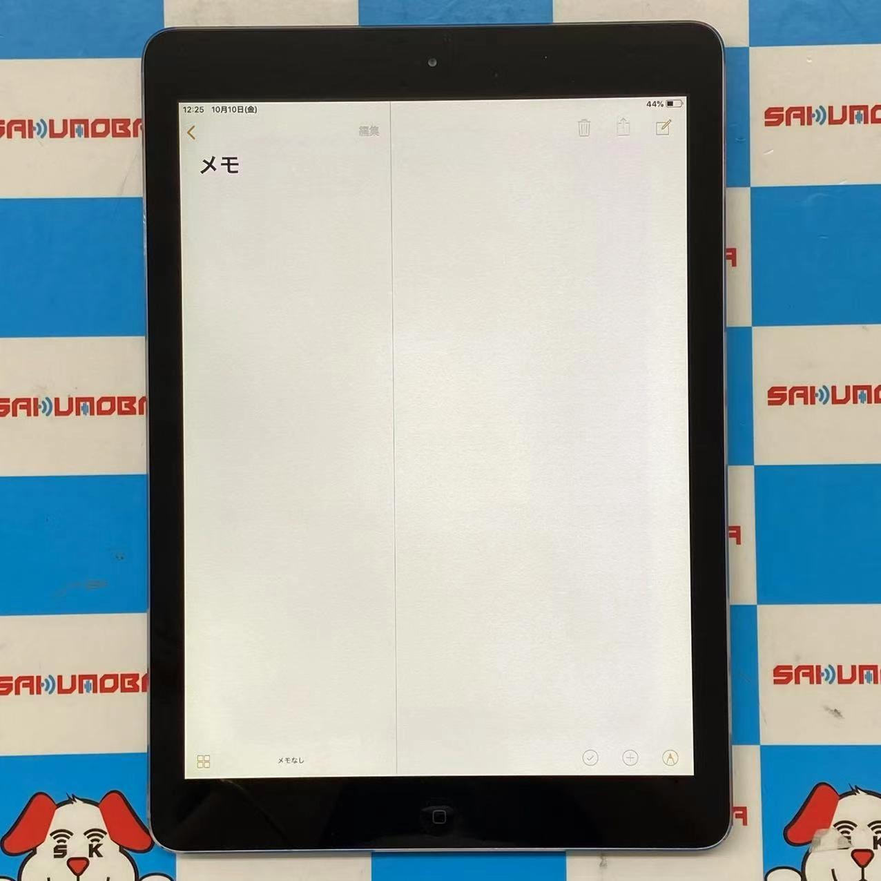 iPad Air 第1世代  Wi-Fiモデル 64GB スペースグレイ MD787J/A 訳あり品