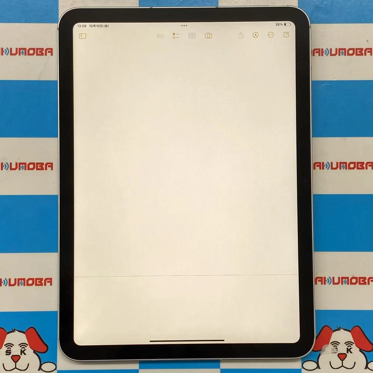 iPad 第10世代 Wi-Fi+Cellularモデル 64GB MQ6J3J/A docomo版SIMフリー ジャンク品 シルバー