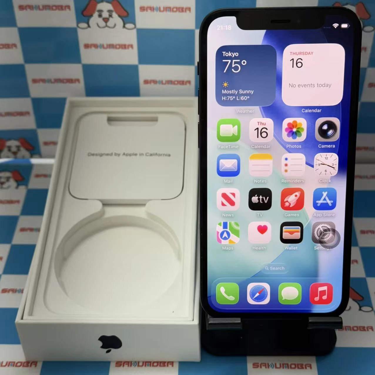 iPhone12 mini 128GB ブラック NGDJ3J/A SIMロック解除済 au