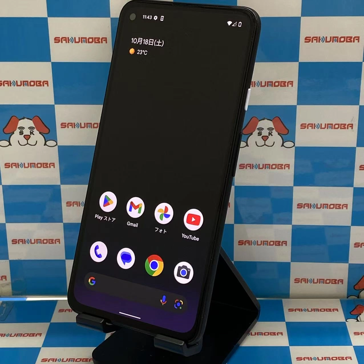 Google Pixel 4a (5G) 128GB Just Black G025H SoftBank版SIMフリー