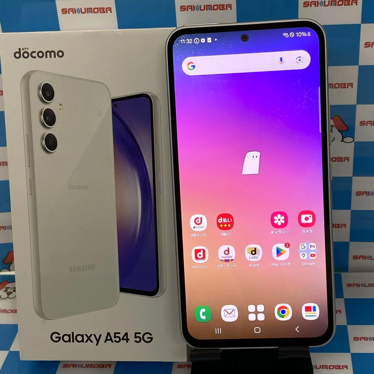 Galaxy A54 5G 128GB オーサムホワイト SC-53D docomo版SIMフリー 訳あり開封未使用品