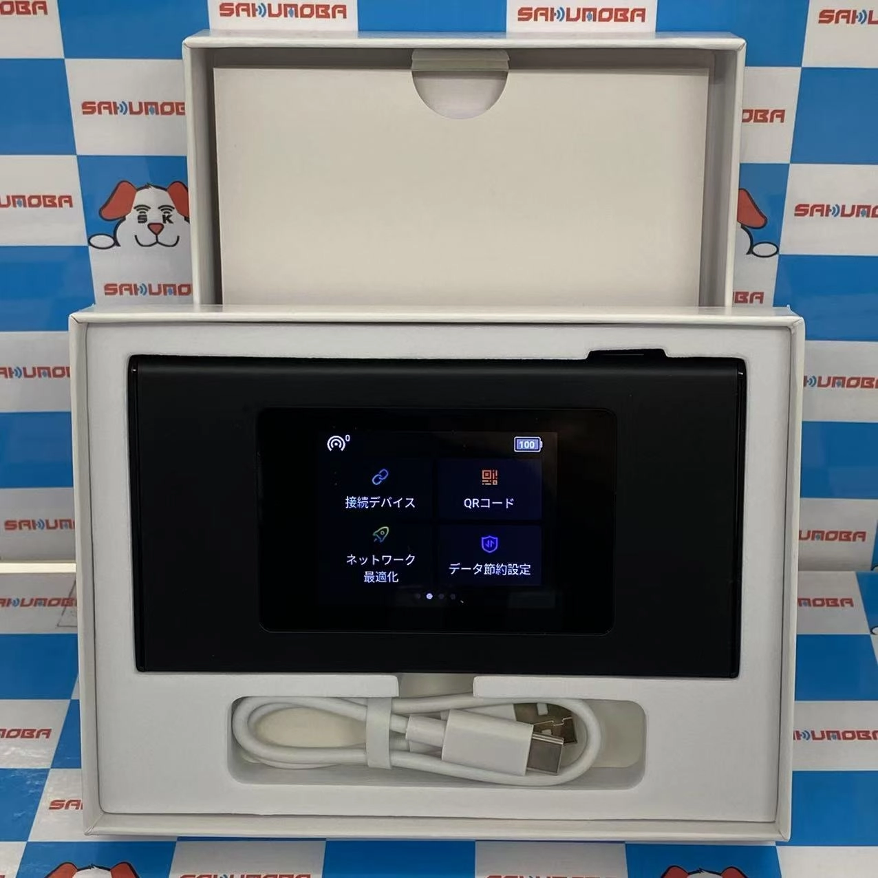 モバイルルーター jetfi MR-1 MS4GRA01 ブラック 極美品