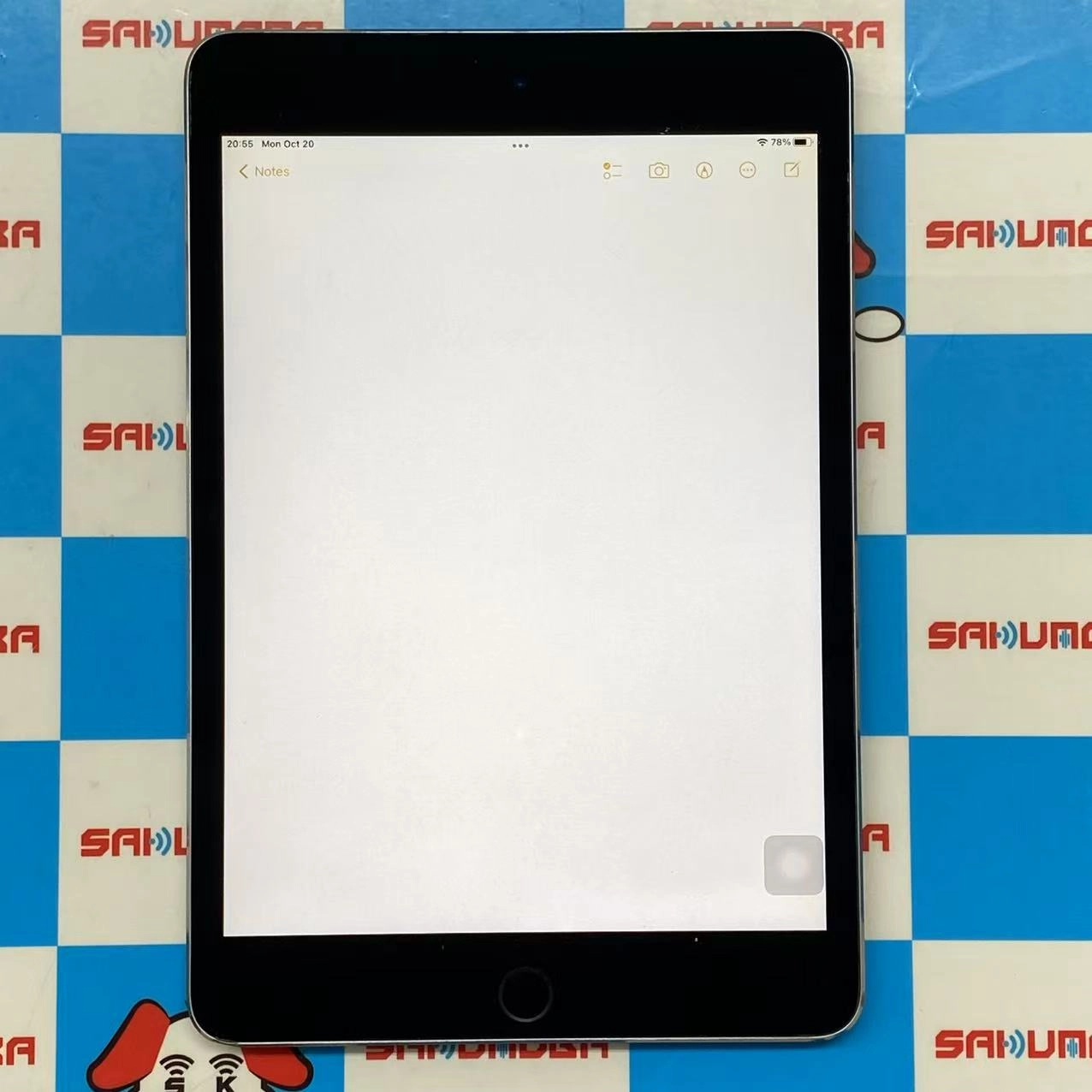 iPad mini 第4世代 Wi-Fiモデル 128GB スペースグレイ MK9N2J/A ジャンク品