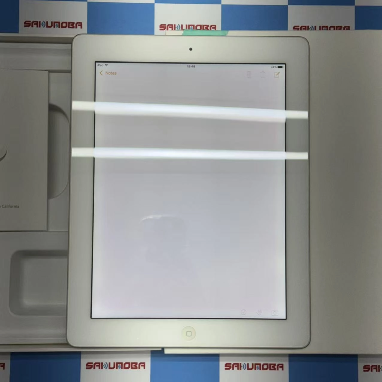 iPad 第4世代 Wi-Fi 32GB ホワイト MD514J/A