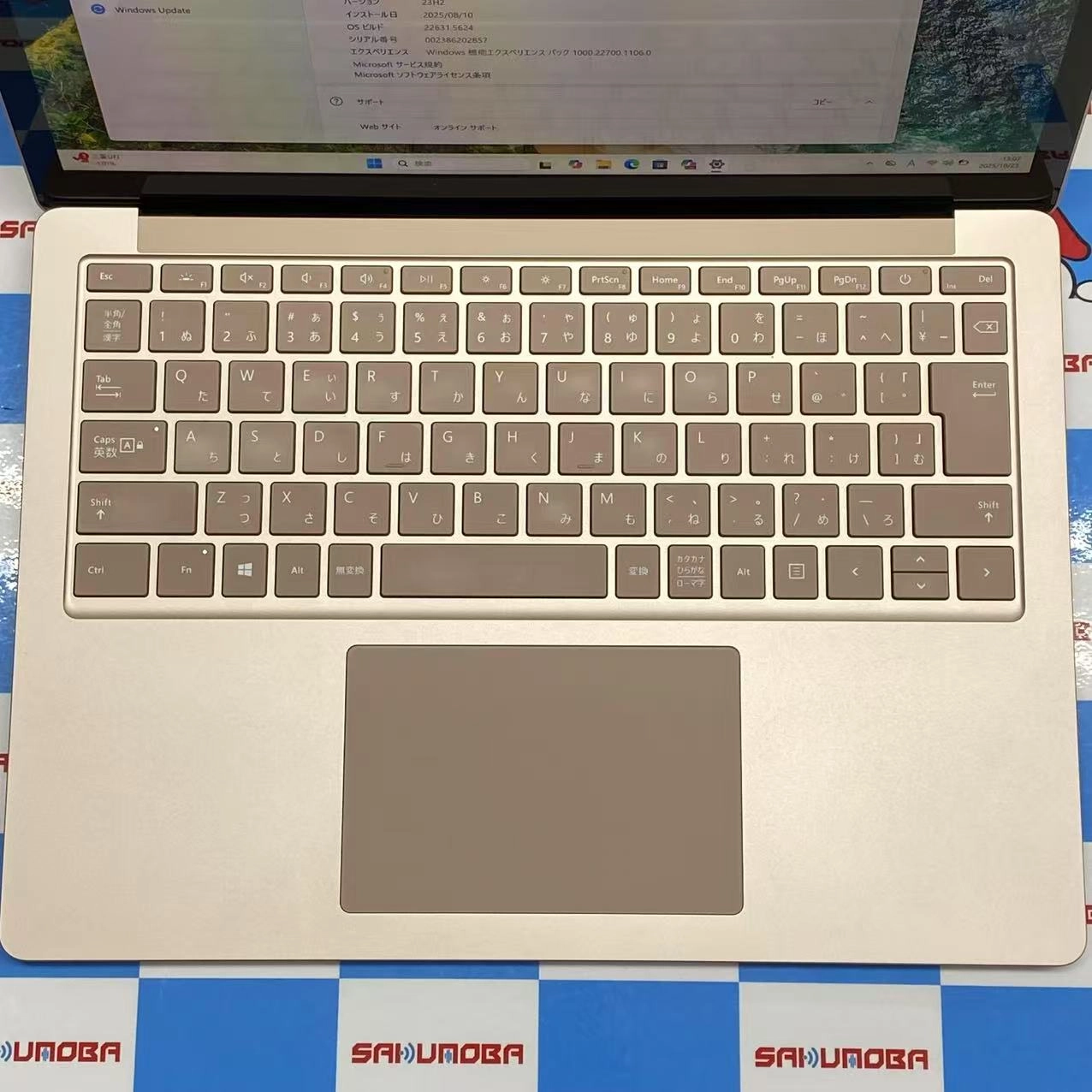 Surface Laptop 3 13.5インチ 256GB サンドストーン PKU-00081