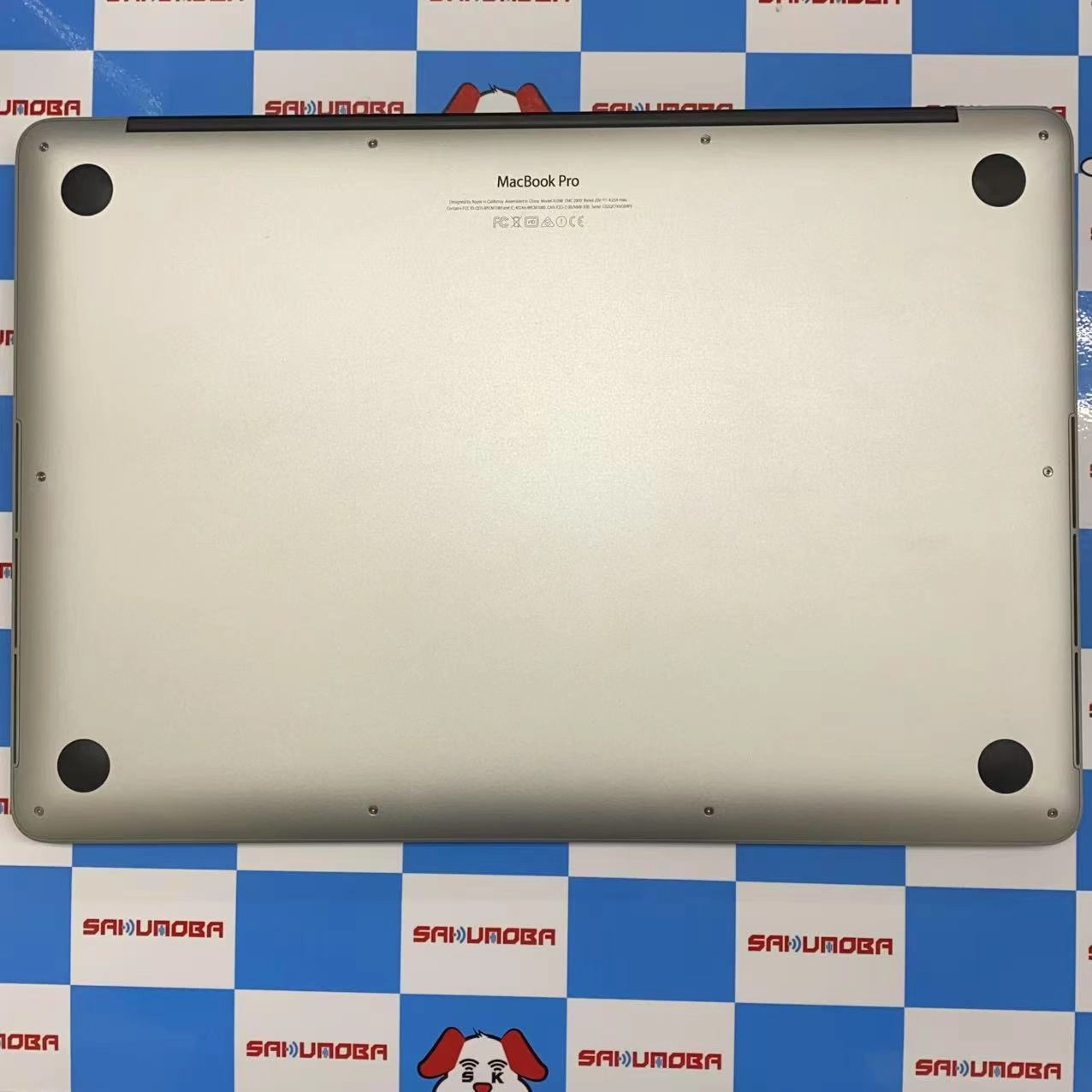 MacBook Pro 15インチ Mid2015 Corei7 16GB/256GB シルバー MJLQ2J/A