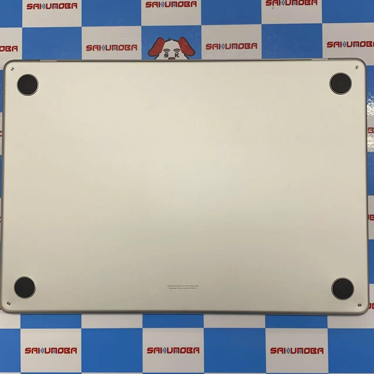 Macbook air 15インチ Mid2023 Apple M2 8GB/256GB  MQKR3J/A USキーボード新品同様 シルバー