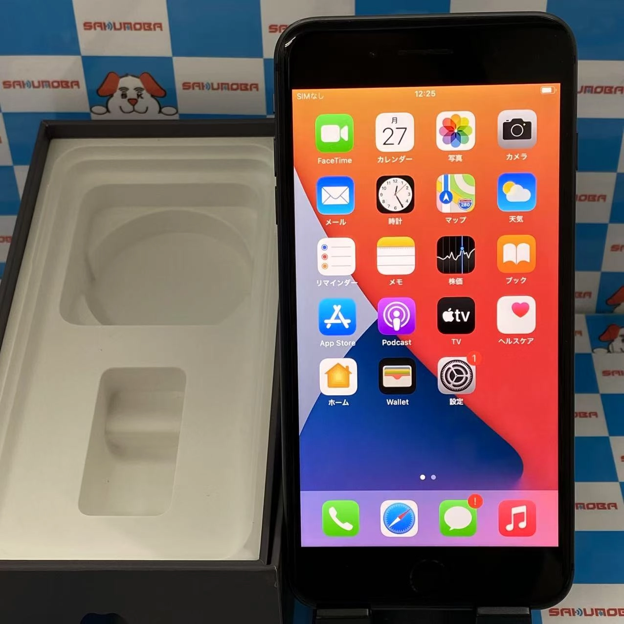 iPhone8 Plus 64GB スペースグレイ MQ9K2J/A docomo版SIMフリー