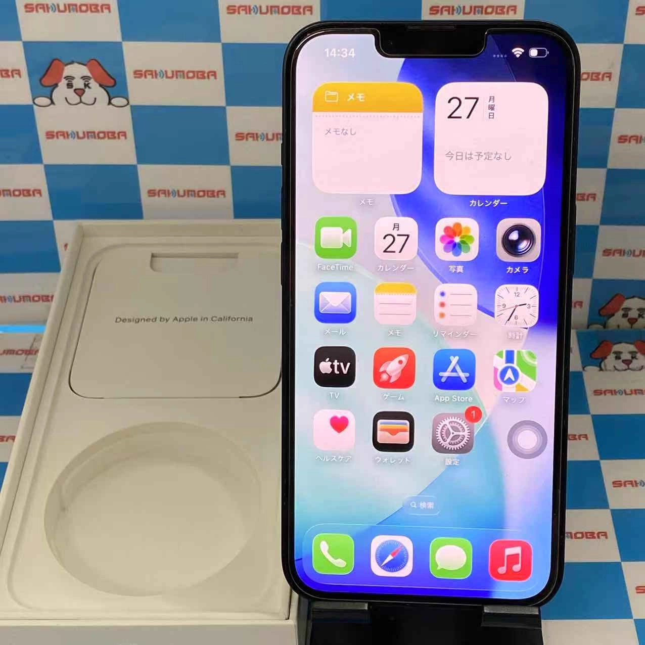 iPhone13 128GB ミッドナイト MLNC3J/A AU版SIMフリー