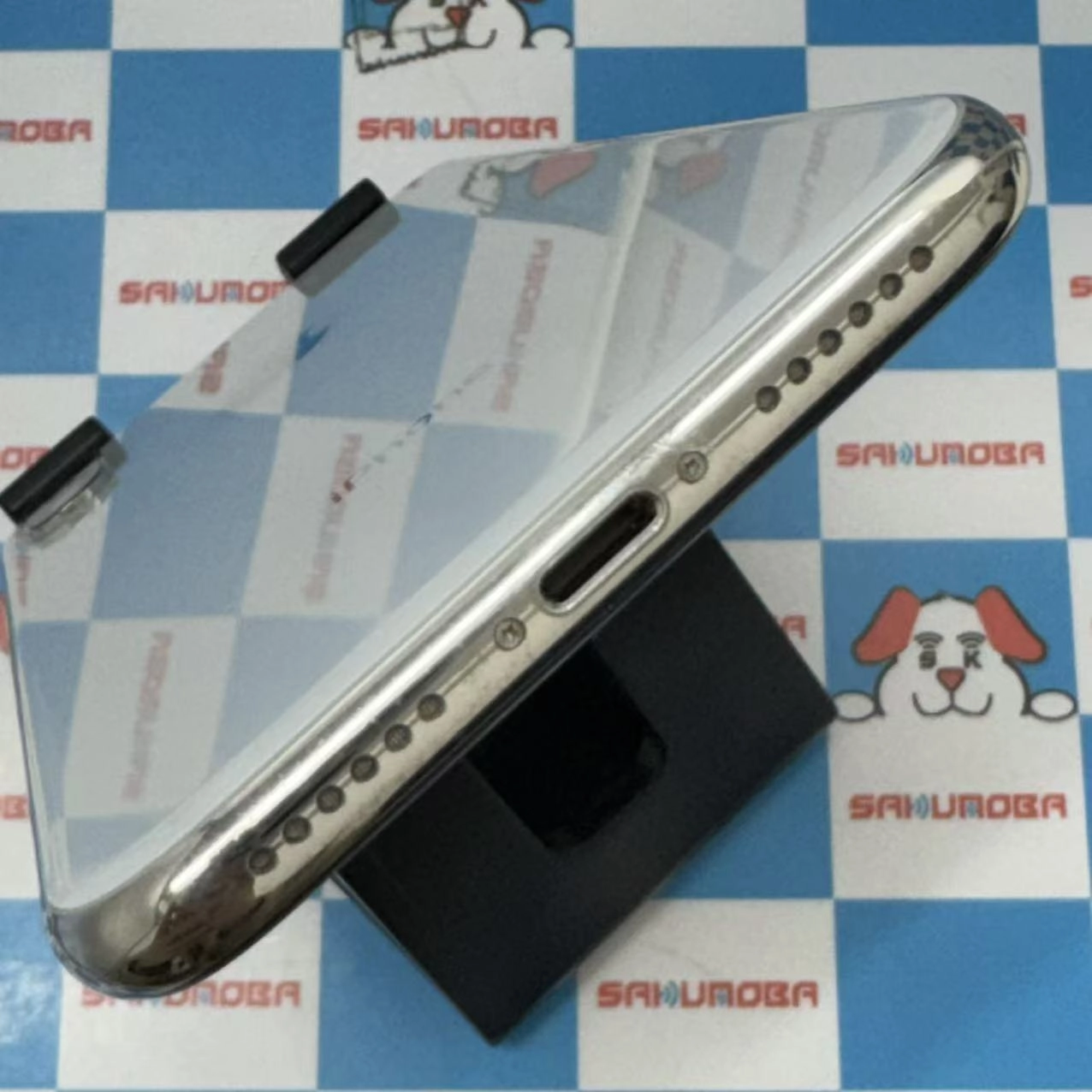 iPhoneX 64GB シルバー MQAY2J/A docomo版SIMフリー ジャンク品