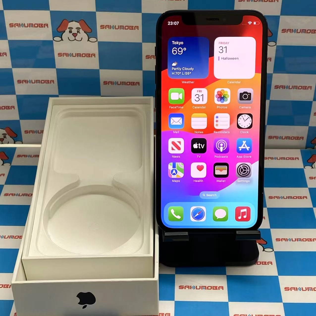 iPhone12 mini 128GB ブラック MGDJ3J/A Apple版SIMフリー 訳あり品