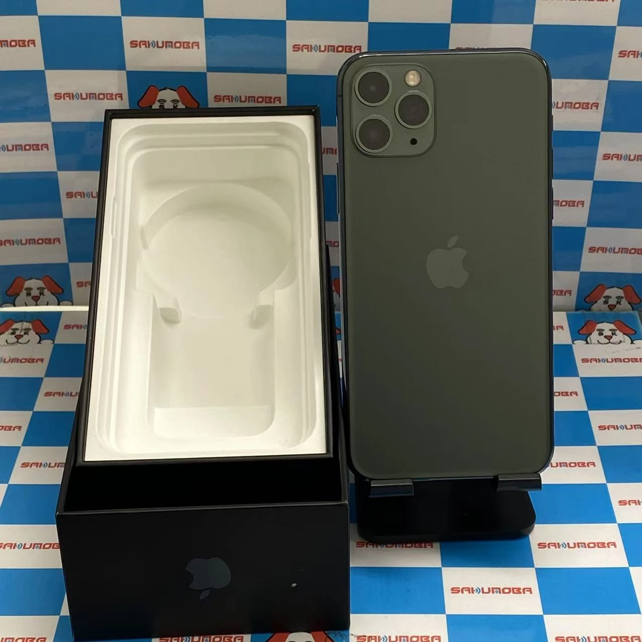 iPhone11 Pro 64GB ミッドナイトグリーン MWC62J/A  Apple版SIMフリー 極美品