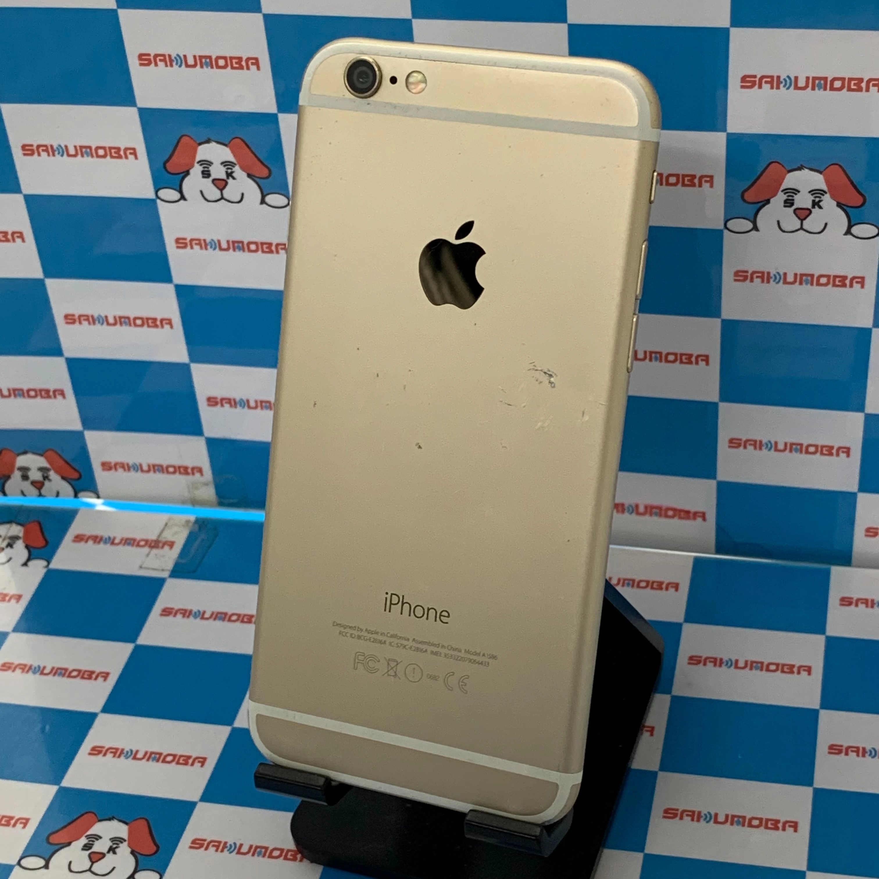 iPhone6 64GB ゴ-ルド NG4J2J/A Apple版SIMフリー 訳あり品