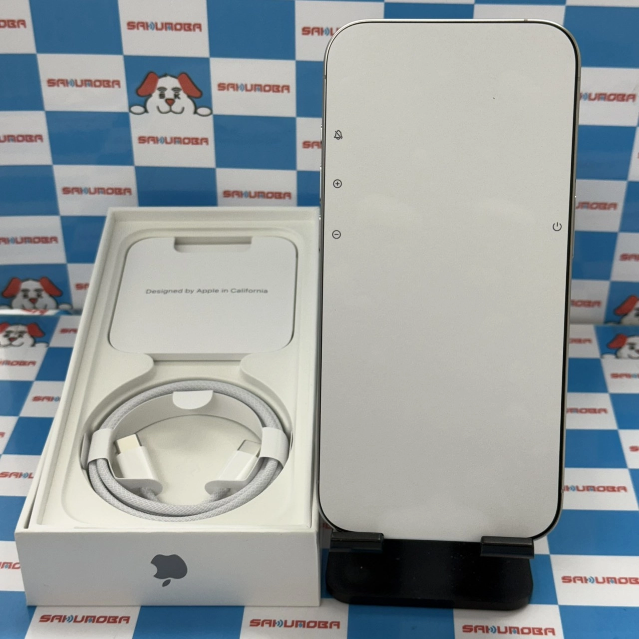 iPhone15 Pro 256GB ホワイトチタニウム FTUD3J/A Apple版SIMフリー 整備新品未使用