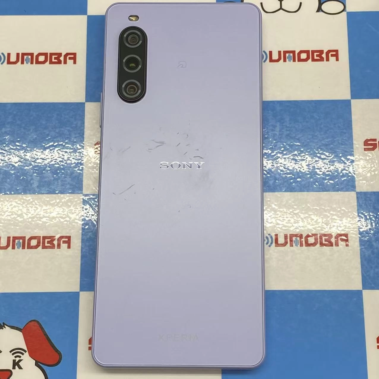 Xperia 10 V 128GB ラベンダー SOG11 AU版SIMフリー 訳あり品 au
