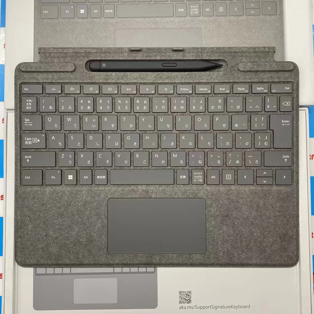 スリムペン 2 付き Surface Pro Signature キーボード(日本語) グレー 8X6-00079 極美品 **