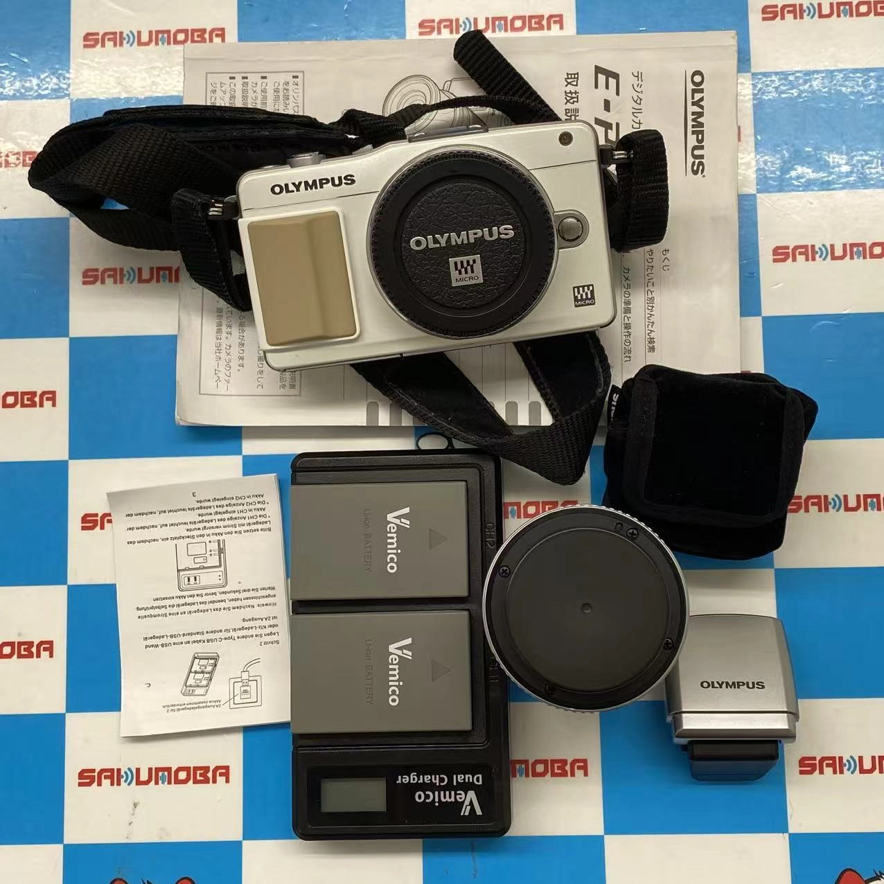 OLYMPUS PEN mini E-PM2 14-42mm  レンズキット ホワイト