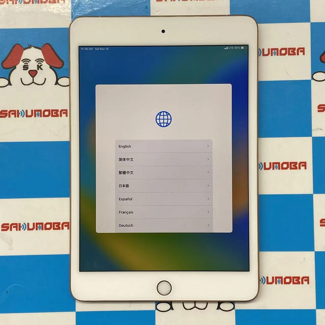 iPad mini 第5世代 Wi-Fi+Cellular モデル 64GB ゴールド MUX72J/A docomo版SIMフリー