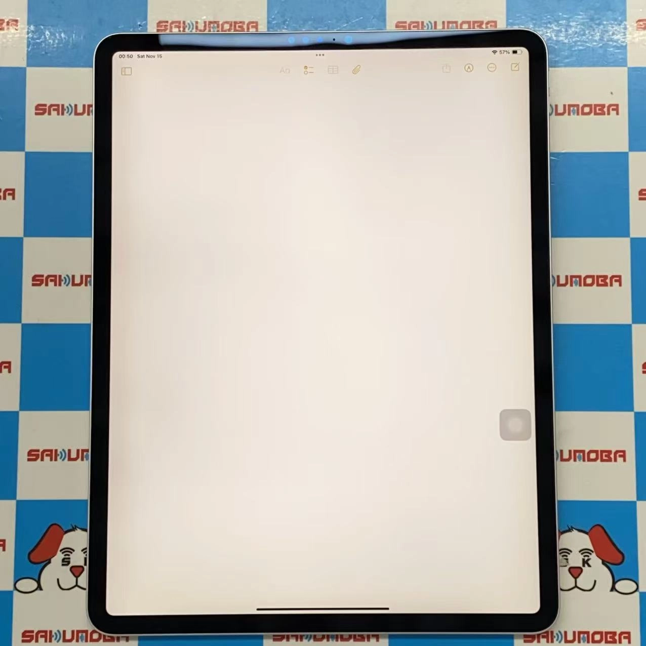 iPad Pro 12.9インチ 第4世代 Wi-Fiモデル 256GB シルバー MXAU2J/A ジャンク品