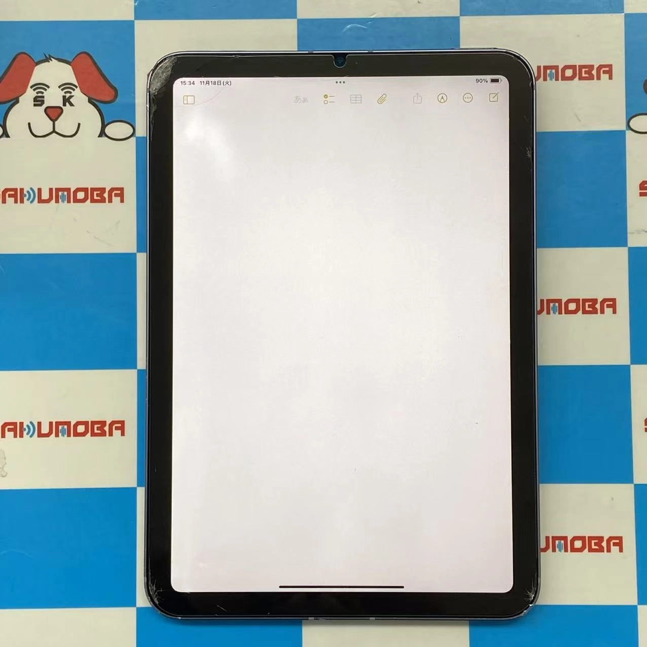 iPad mini 第6世代 Wi-Fi+Cellularモデル 256GB パープル MK8K3J/A SIMフリー ジャンク品