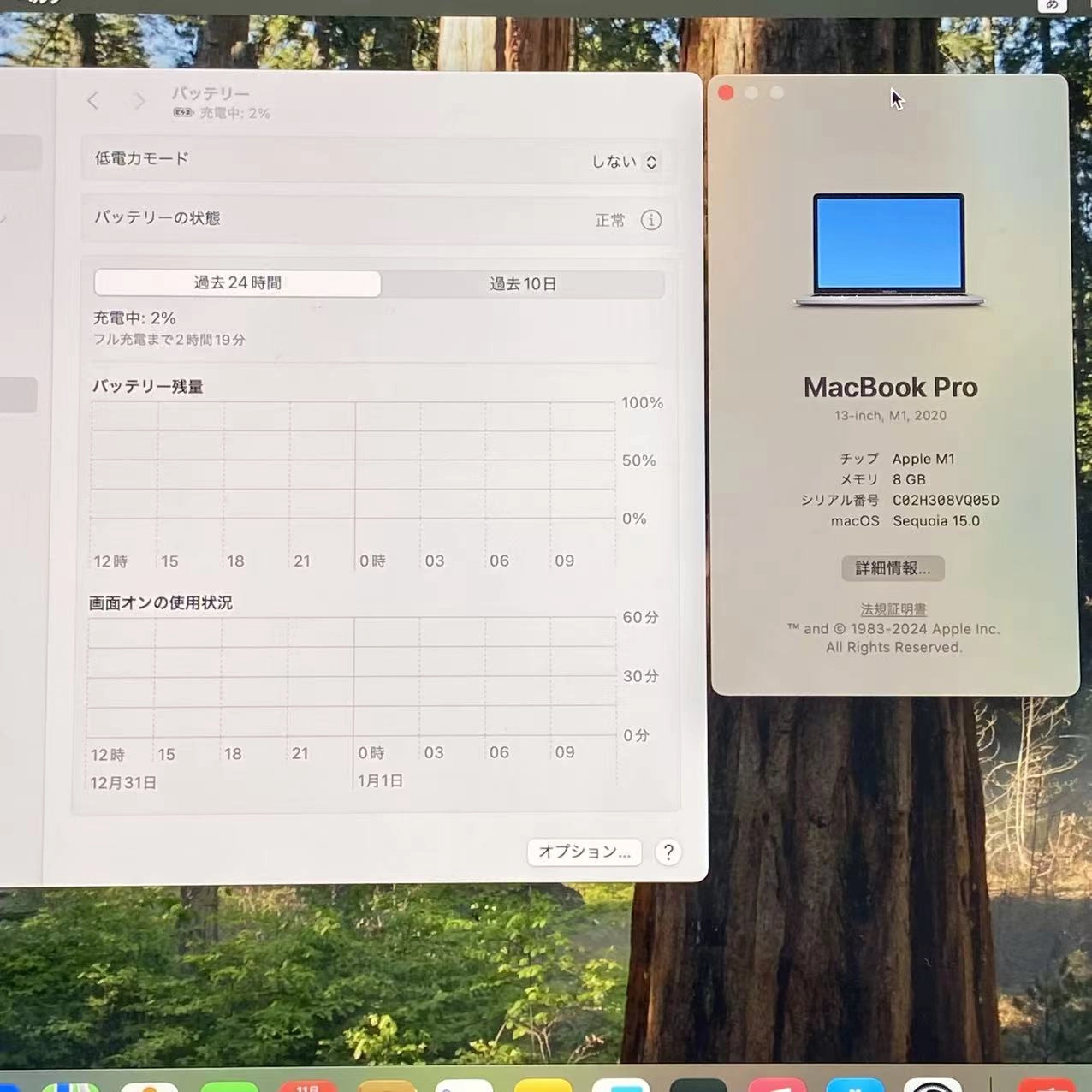 MacBook Pro 13インチ Late2020 Apple M1 8GB/256GB スペースグレイ A2338ジャンク品