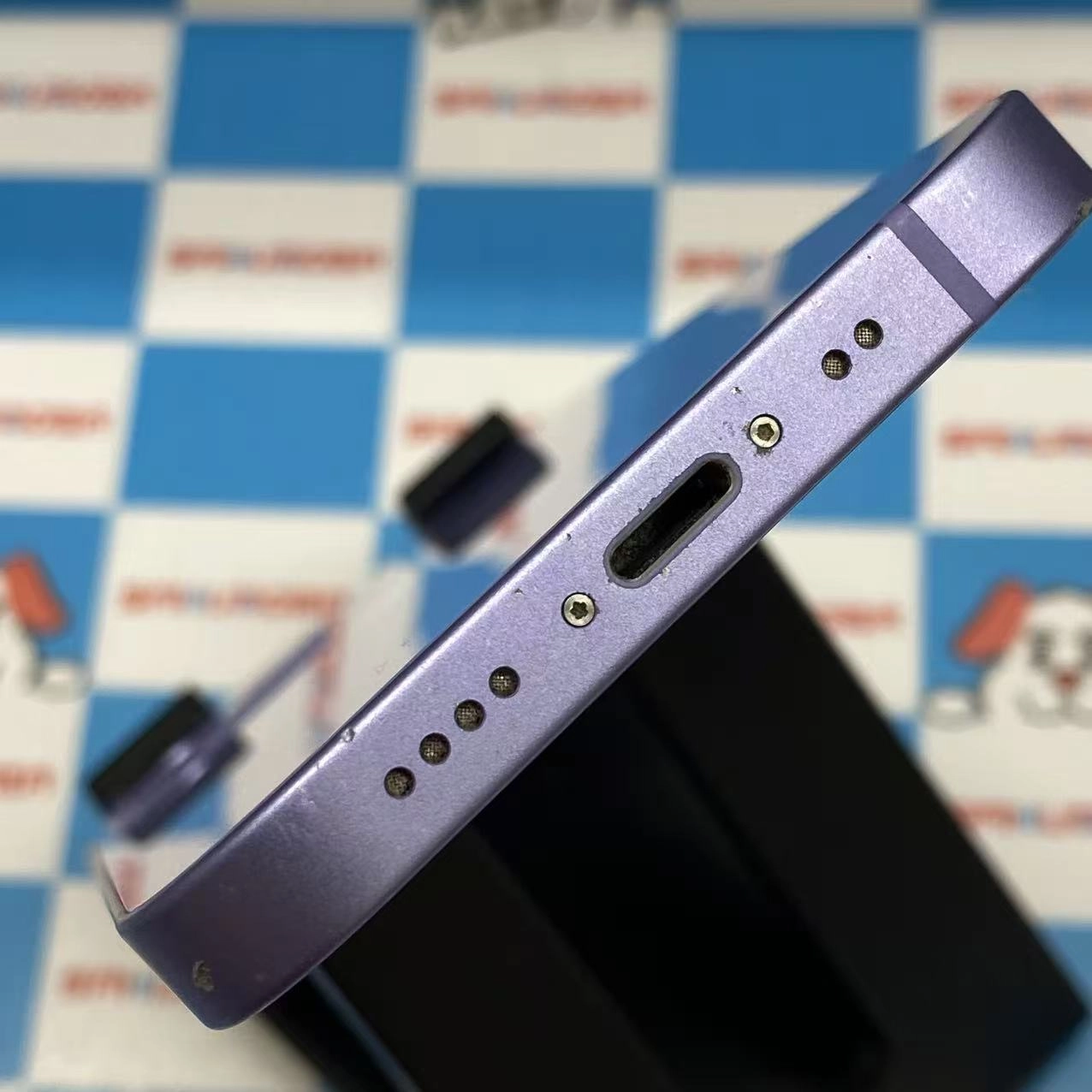 iPhone12 mini 256GB パープル MJQE3J/A SIMフリージャンク品