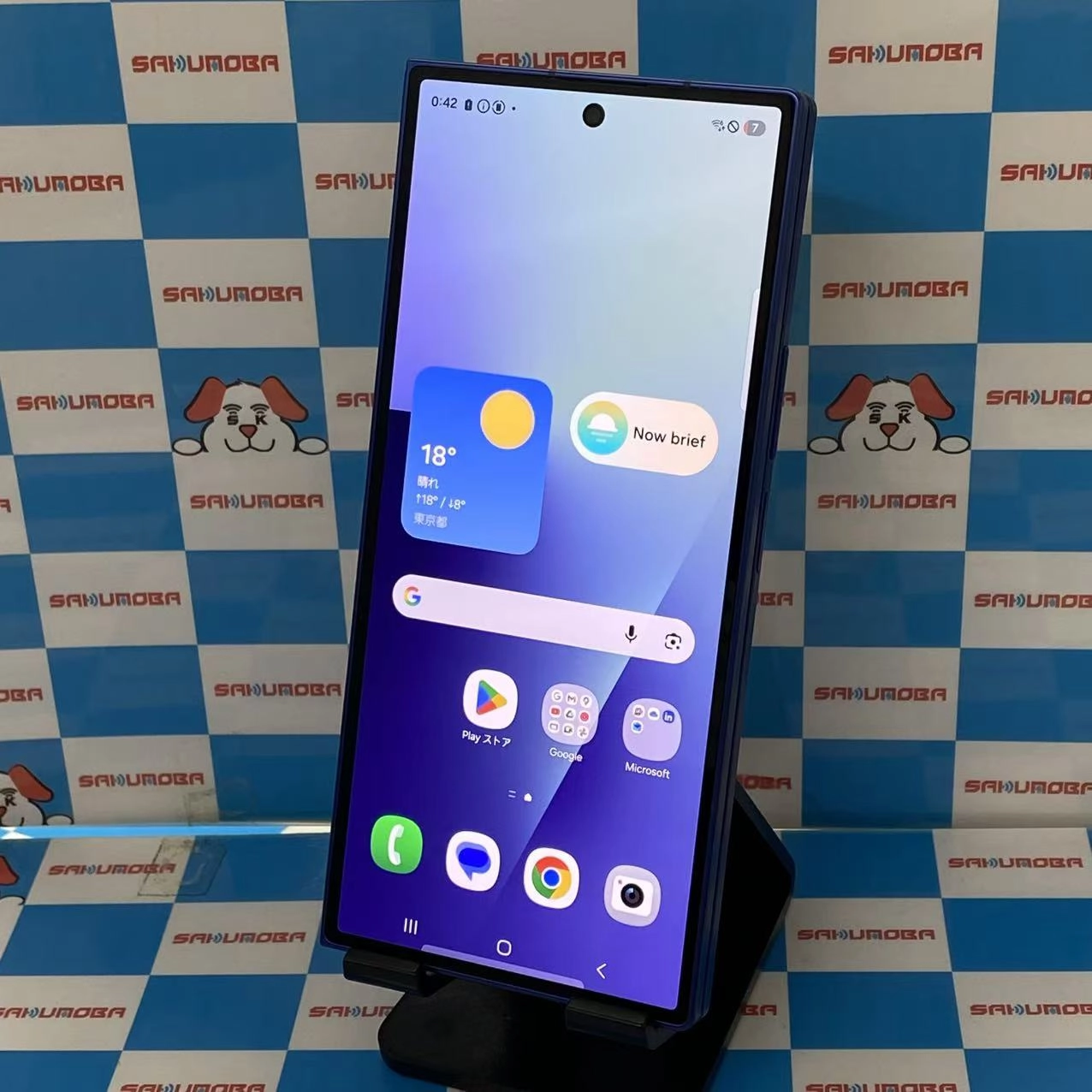 Galaxy Z Fold7 12GB/256GB ブルーシャドウ SCG34 AU版SIMフリー 新品同様 au