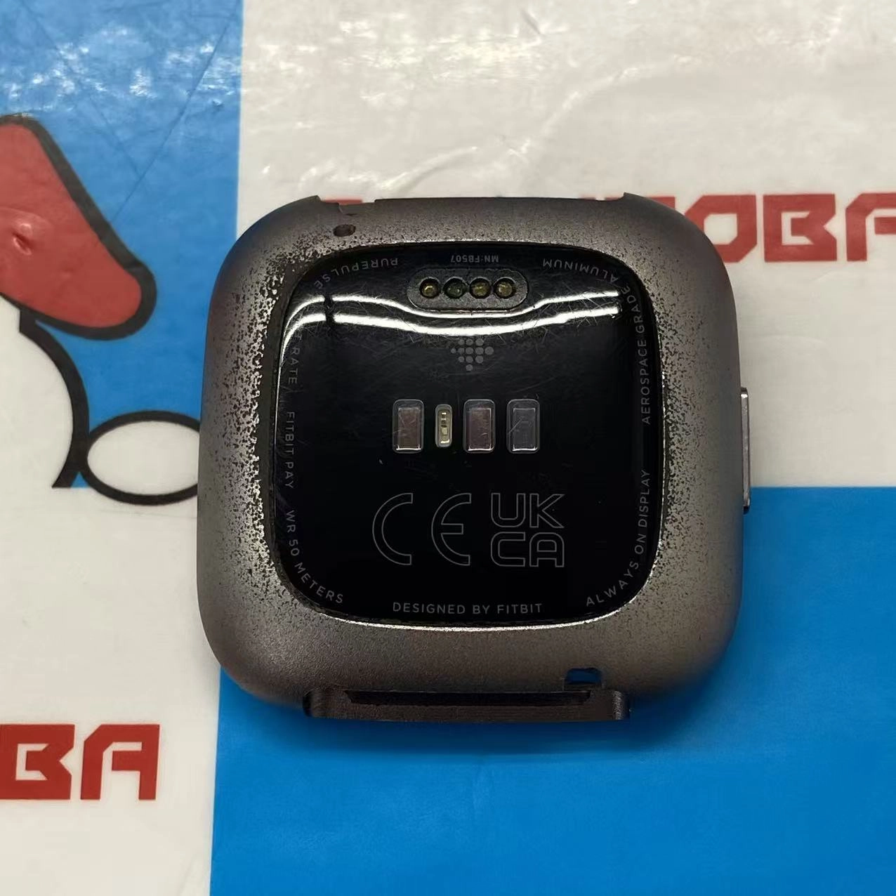 Fitbit Versa 2 - ストーン/ミストグレー FB507GYSR-FRCJK